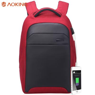 China With USB security design anti theft backpack laptop backpack mochila smart antirrobo for sale