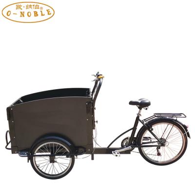 China Children or pets 3 wheel cargo bike /reverse riding transport bike/carry kids tricycle for sale