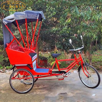 China Passenger Rickshaw Motor 3 Wheeler Auto Rickshaw Auto Parts Rechargeable Rickshaw for sale