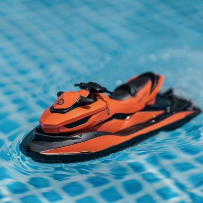 China RC Remote Control Boat Mini Motor Boat 10Km/h Model Ship Remote Control Toy Outdoor Boat for sale