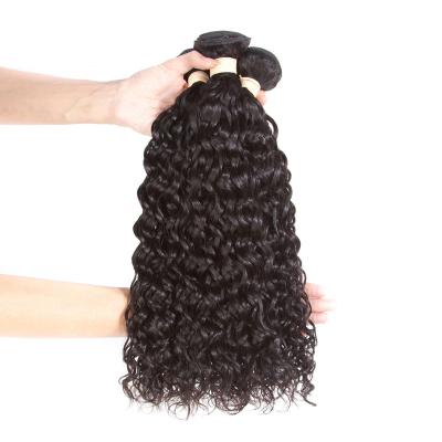 China Fashionable and Soft Water Wave 11A Water Wave Hair Bundles Very Cheap No Tangle No Color100% Natural Brazilian Hair Shed 10