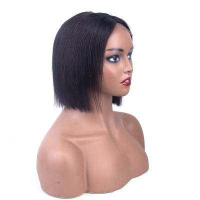 China New Style Allwin4*4 Lace Closure Bob Wig 10A Brazilian Human Hair Wholesale Straight Straight Color 10-14 inch In Stock Hair 100% for sale