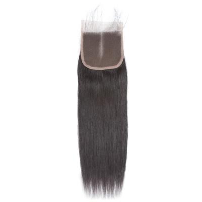 China Silky Straight Allrun Nature 10A Color 4*4 Hand Made Lace Closure Straight/Body Wave In Stock, 10-20 Inch, 100% Human Hair, Very Hot Selling for sale