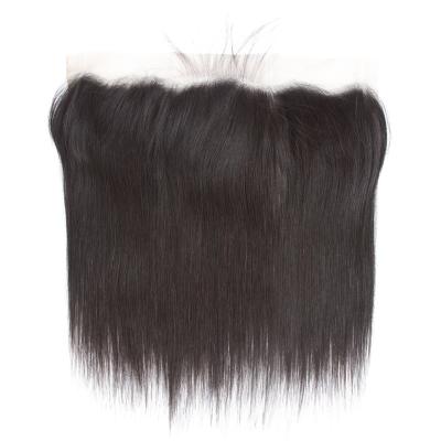 China Silky Straight Wave Ready To Ship Virgin Hair 13*4 Lace Headband Natural Color Wholesale Cheap Brazilian Straight Lace Headband Fast Delivery for sale