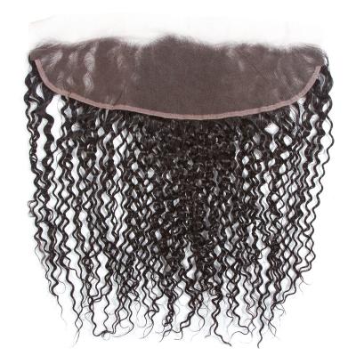 China Wholesale Cheap Jerry Curly Hair 13*4 Popular Jerry Curl Allrun The Most Lace Headband, Best Selling Black Soft Lace Headband In Discount for sale