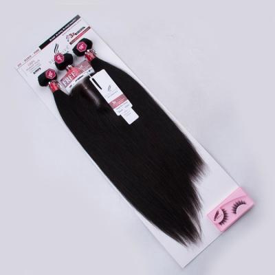 China 2021 silky straight wave top selling 3+1 bundles 100% cheap hair bundle 60g 60g 55g hair weave with 2x4 lace closure have many styles for sale