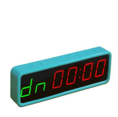 China High Quality Multifunctional Fitness Equipment 6 Digit 1 Inch LED Digital GYM Timer for sale