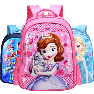 China Waterproof Student School Bags For Girls Backpacks Cartoon Unicorn Children School Bag Pink Children for sale