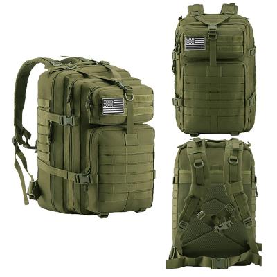 China Large Camouflage Waterproof Military Army Rucksack Outdoor Waterproof Tactical Rucksack Army Backpack for sale