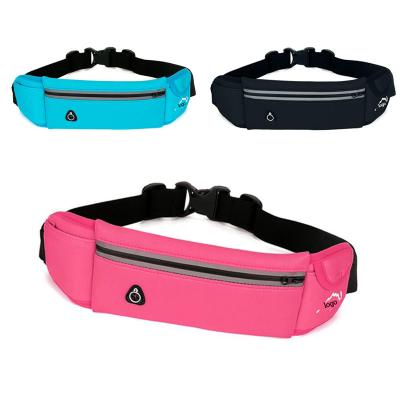 China Water Proof Waist Bag Outdoor Sports Bag Running Marathon Waist Bag Personal Breathable Cell Phone Pussy Pack for sale