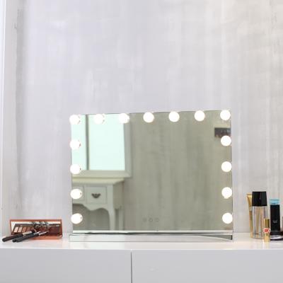 China Hot Selling Vanity Mirror Hollywood Makeup Vanity Mirrors Desktop Mirror With Bulbs, Hollywood Mirror With Bulbs for sale