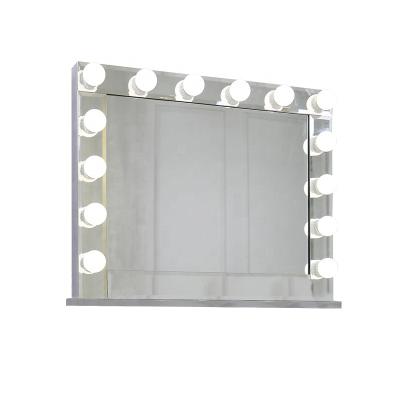 China Desk Mirror 2019 Latest Design Hollywood LED Vanity Mirror for sale