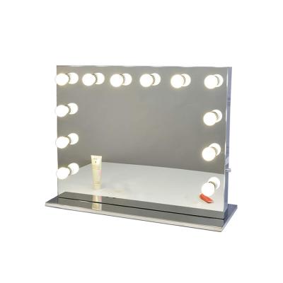 China 2019 Professional Hot Selling Mirror Desk Cheap Price Led Salon Dressing Table Mirror Lights for sale