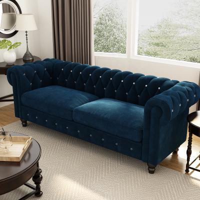 China Docarelife Modern Modern Home Furniture Fabric Velvet Living Room Sofas for sale