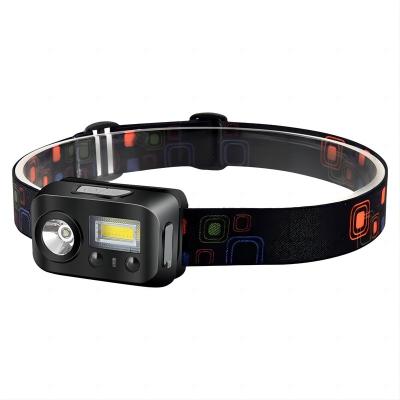 China Camping Outdoor fishing Multifunctional portable T6 strong light long-range intelligent sensor headlight for sale