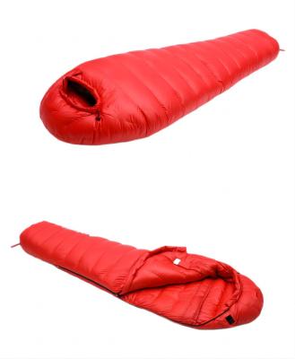 China Mommy Outdoor Camping Goose Down Mommy Sleeping Bag for sale