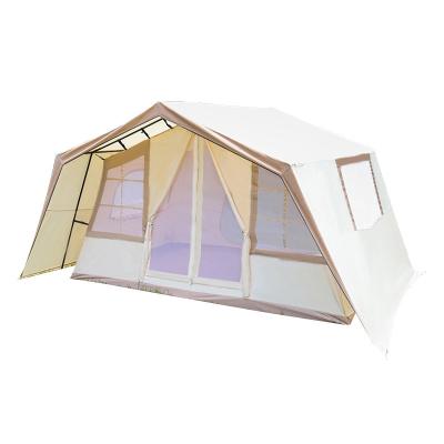 China Stake Tube Type Tent Outdoor Camping Thickened Anti Rain Sun Protection Type Home Tent for sale