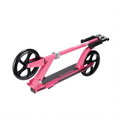 China PU Children's Scooter Campus Two Wheel Adjustable Folding Slide Stage for sale