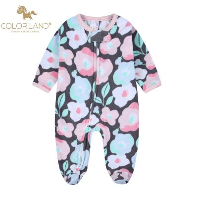 China 100% Cotton Colorland Dylan Baby Rompers Body Suit Sleeveless Jumpsuit for sale