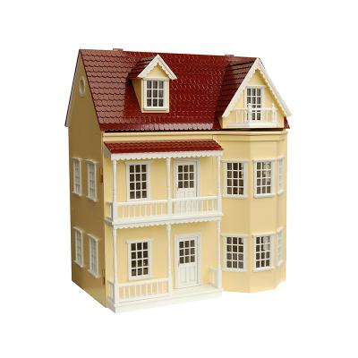 China Mini Toy Island Miniatures Dollhouse Miniature Villa WH013 for sale