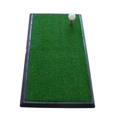 China 10mm PP Grass+Rubber Durable Rubber Bottom Golf Mats Practice Mat Golf Putting Mat For Indoor Outdoor for sale