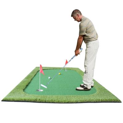 China Factory OEM Golf Putting Green Portable Golf Mat Putting Anti-Water Rubber Mat for Mini Golf Course Use 1.5mx3m or Custom Made for sale