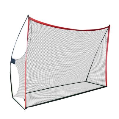 China Wholesale 10'x7'x3 Steel+Fiberglass+Polyester Golf Hitting Target Practice Net With Full Sight Kit Indoor Outdoor Golf Net for sale