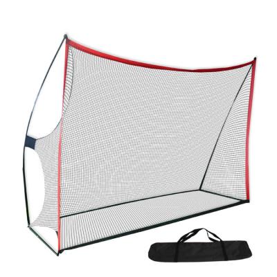 China Factory Wholesale Price Steel+Fiberglass+Polyester Net High Quality Portable Folding Golf Chipping And Golf Hitting Practice Net for sale