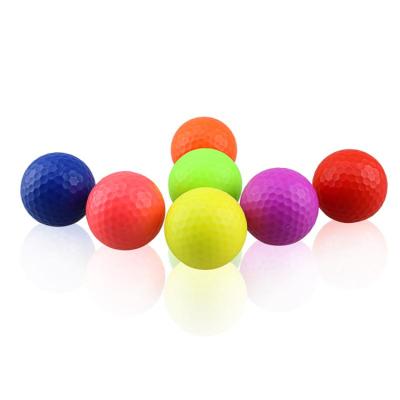 China OEM Factory Price Custom Logo 2 3 Layer Golf Ball Surlyn 2 3 Piece Matte Golf Balls 42.6-42.8mm for sale