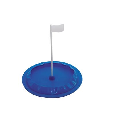 China Used For Golf Putting Practice Home Yard Outdoor Practice Golf Putting Cup Silicone Golf Putting Green Holes And Flags for sale