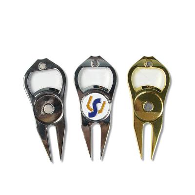 China Hot sale durable and high quality die hit repair tool golf changeable divot tools custom made for golf event for sale