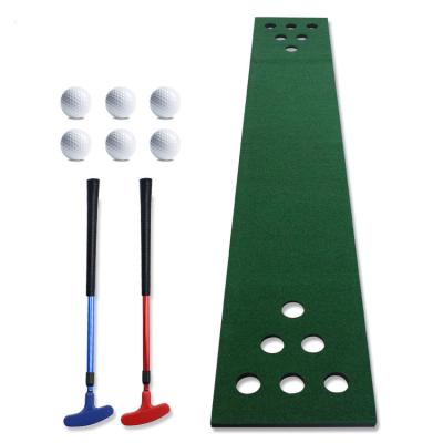 China Velvet Turf & China Best Low Price Genuine Rubber Low Price Indoor Mini Course Outdoor Golf Putting Basic Green Mat for sale