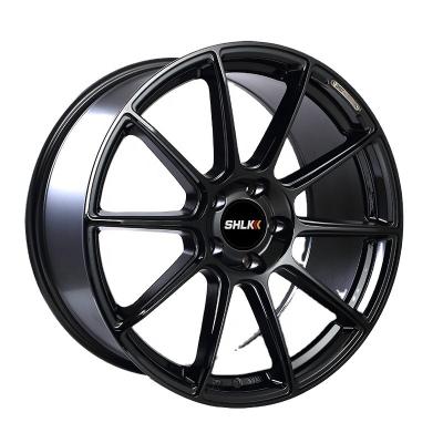 China Road Car Alloy Wheels 13/14/15/17/18 Inch Black Aluminum Custom Touring Car Wheels for sale