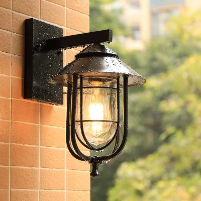 China Villa European style outdoor waterproof door garden lamp courtyard balcony outdoor wall lamp for sale