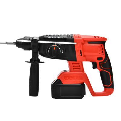 China MINRUI 18V 13mm Rechargeable Battery Charger Machine Tools Tools Electric Hammer Brushless Cordless Hammer Drill MR6801 for sale