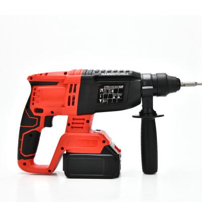 China MINRUI 18V Brushless Power Hammer Demolition Cordless Electric Air Jack Charger Rechargeable Battery Machine Tools MR6801 Drills for sale