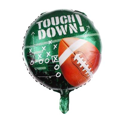 China Gift Toy World Cup European Cup 18inch Club Fans American Football Balloon Bouquet Kit Balloons for sale