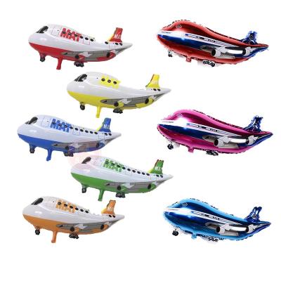 China Kids Boys Airliner Airplane Airplane Airplane Advertising Inflatable Airplane Foil Balloon Airplane Airplane Airplane Kids Fresh Flat Models Girls Eco-Friendly for sale