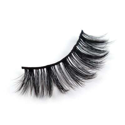 China Natural False Eyelashes 3D Wimpern Wholesale Individual Criss-Cross Lashes Vendor With Box Packaging Custom for sale