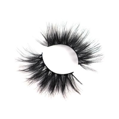 China Volume Faux Mink Clusters Eyelash Case 25Mm Crisscross Eyelash Packaging Box for sale