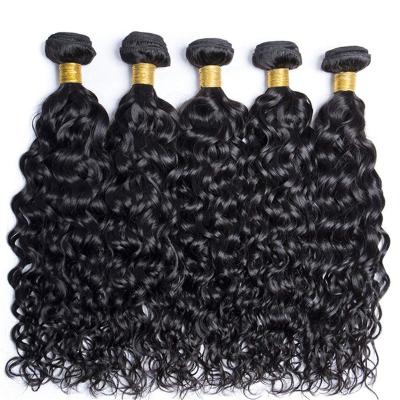 China Bodywave Cuticle Aligned Virgin Hair Water Wave Hair Bundles Brazilian Hair Hair Extension for sale