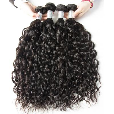 China Bodywave Cuticle Aligned Virgin Hair High Quality Brazilian Water Wave Hair Weave Bundles Hair Vendors for sale