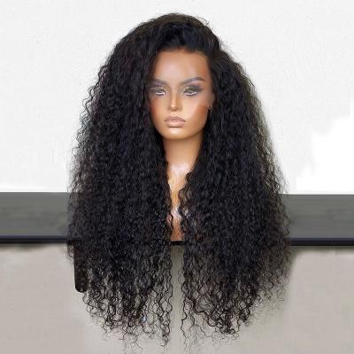 China 28 30 Inch Indian Curly Curly Lace Front Wig Pre-Plucked Hair Lace Wigs Betty Curly Curly Front Wig Hair for sale