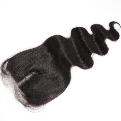 China 4x4 Body Wave Closure 13x6 HD Transparent Hair Lace Headband With Baby Hair Brazilian Remy Human Hair Closure Pre Plucked Betty Hair for sale