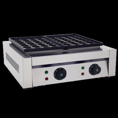 China 28 Hole Commercial Double Dish Catering Octopus Ball Machine/Electrically Heated Fish Ball Stove/Shrimp and Egg Takoyaki Machine for sale