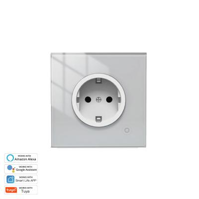 China Au Wifi Smart Wall Socket Delay Timer Plug Socket Residential Standard / Multipurpose Smart Handsfree Voice Control for sale