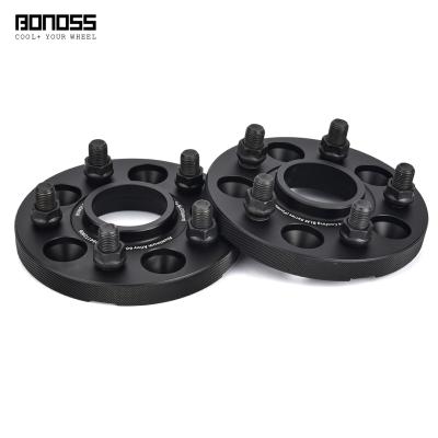 China Aluminum Alloy 6061-T6 Forged BONOSS 15mm + 20mm Hubcentric Wheel Spacers For Tesla Model 3 Sr Performance 5x4.5 CB64.1 for sale