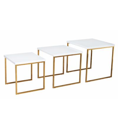 China (Size) Wholesale adjustable living room end table coffee table set CT1088 for sale