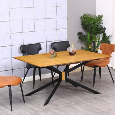 China Dining Room Furniture 6 Seater Extendable Wood Dining Table Set Dining Table for sale