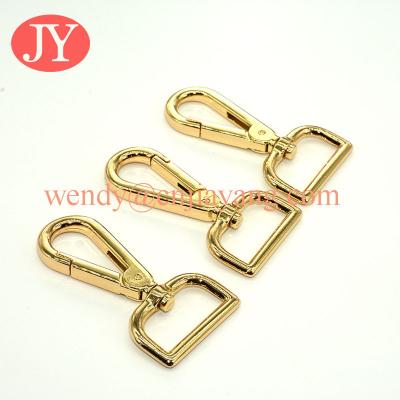 China jiayang Fashion metal bag hardware snap hook for handbag accessory, custom hanger hook for sale